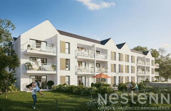 À vendre à Erdeven - Appartement 3 pièces - Programme neuf - Centre ville