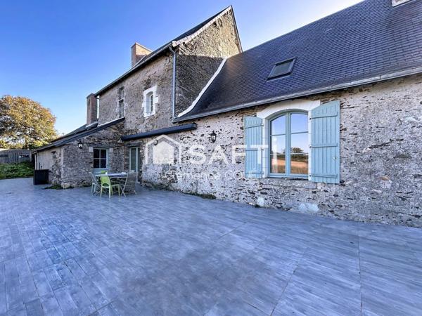 Magnifique longère en campagne de Bécon les granits