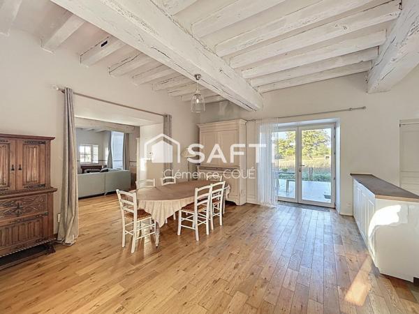 Magnifique longère en campagne de Bécon les granits