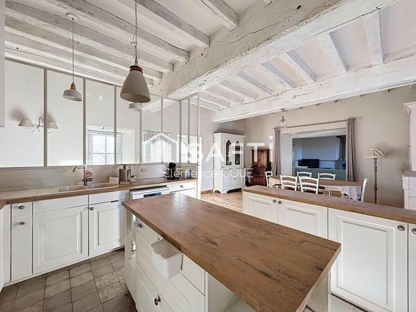 Magnifique longère en campagne de Bécon les granits