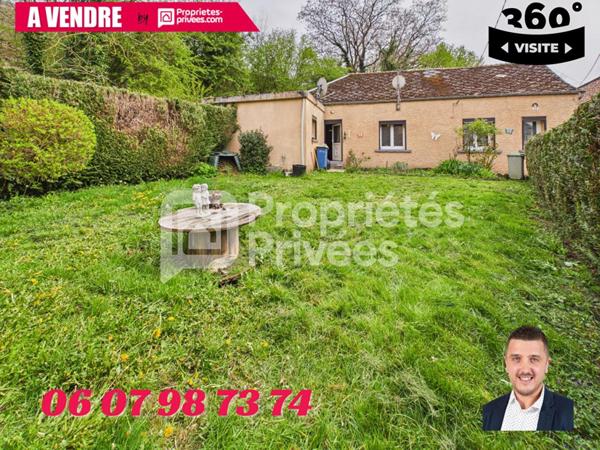 Maison individuelle de plain-pied avec garage et potentiel !