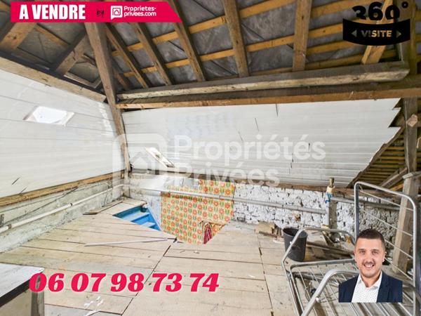Maison individuelle de plain-pied avec garage et potentiel !
