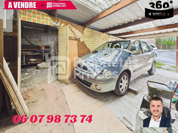 Maison individuelle de plain-pied avec garage et potentiel !