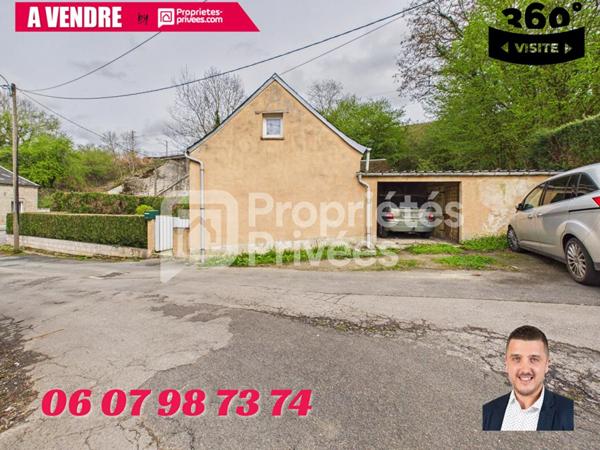 Maison individuelle de plain-pied avec garage et potentiel !