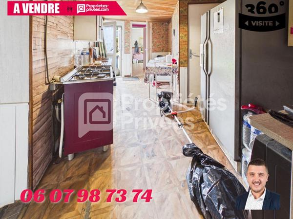 Maison individuelle de plain-pied avec garage et potentiel !