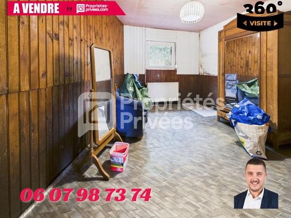 Maison individuelle de plain-pied avec garage et potentiel !