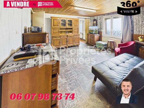 Maison individuelle de plain-pied avec garage et potentiel !