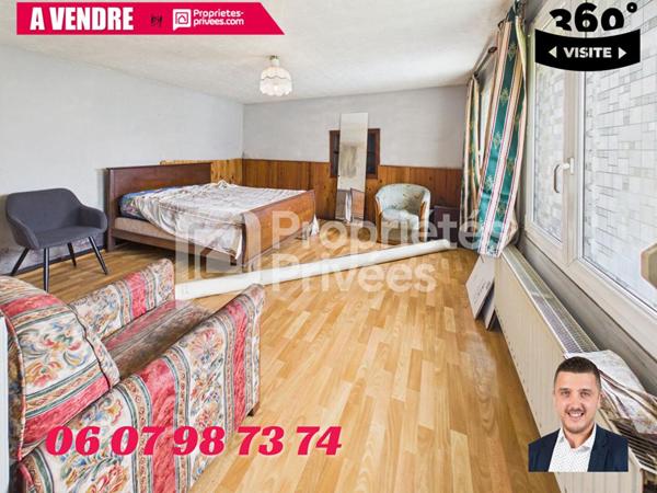 Maison individuelle de plain-pied avec garage et potentiel !