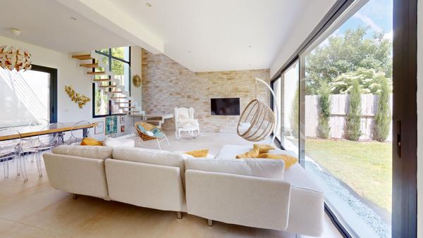 Villa moderne 7p 3ch 205 m2 + vue sur Paris