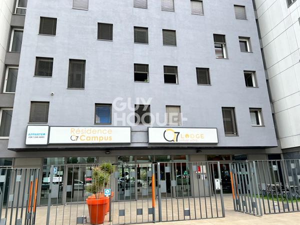 Studio de tourisme - 22.46 m² - Investissement locatif à Lyon 7e