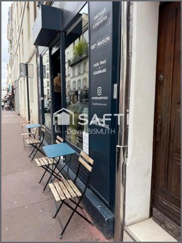 FONDS DE COMMERCE RESTAURANT 51 M2 SANS EXTRACTION RUE LOUISE MICHEL A LEVALLOIS EN ACTIVITE DEPUIS 20 ANS