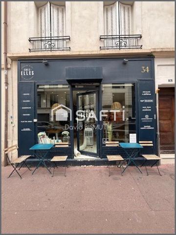 FONDS DE COMMERCE RESTAURANT 51 M2 SANS EXTRACTION RUE LOUISE MICHEL A LEVALLOIS EN ACTIVITE DEPUIS 20 ANS