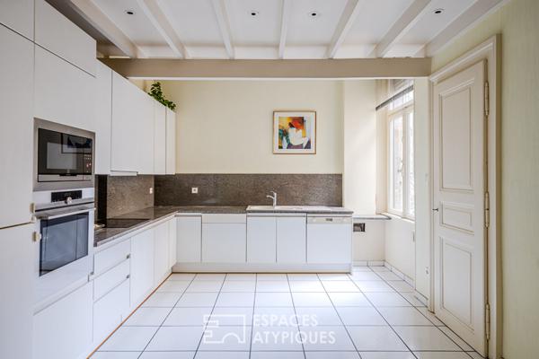 Appartement bourgeois et son jardin quartier Orangerie