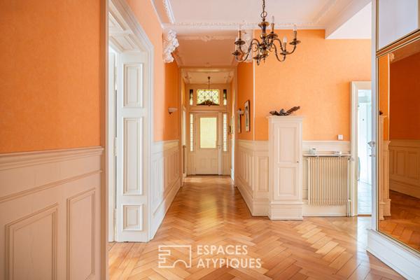 Appartement bourgeois et son jardin quartier Orangerie
