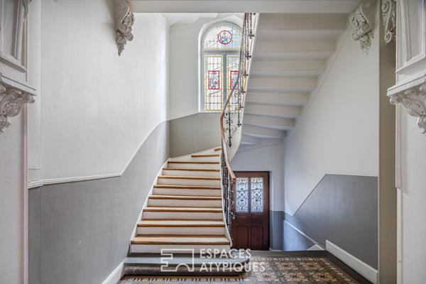 Appartement bourgeois et son jardin quartier Orangerie