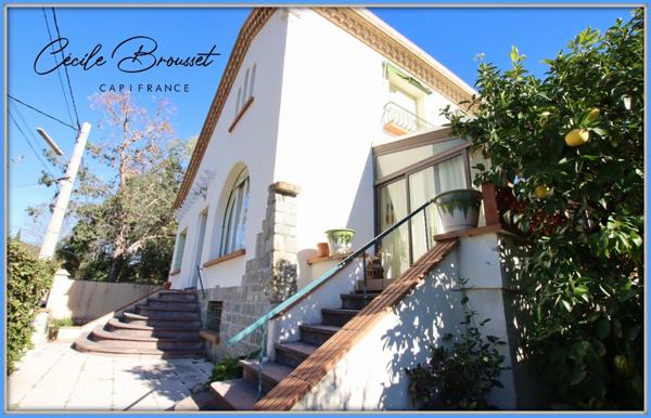 Villa 4 faces pleine de charme et de potentiel à AMELIE LES BAINS PALALDA (66)