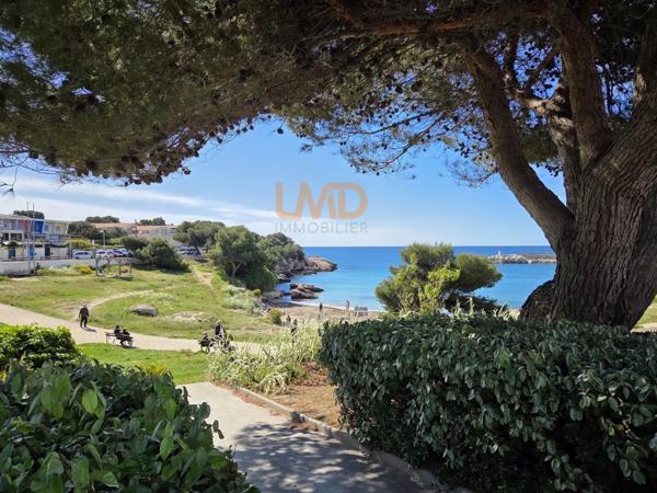 Appartement T2 avec terrasse en bord de mer