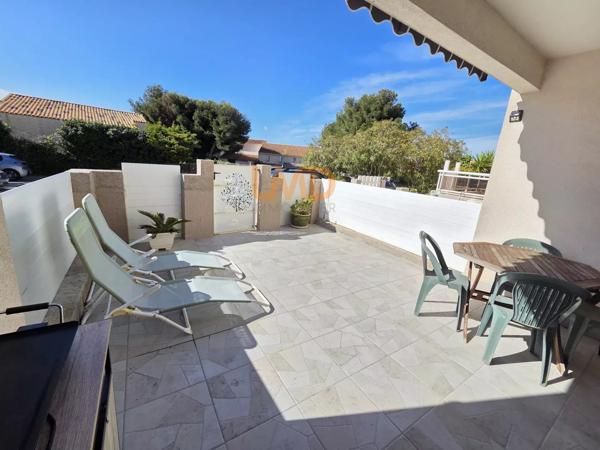 Appartement T2 avec terrasse en bord de mer