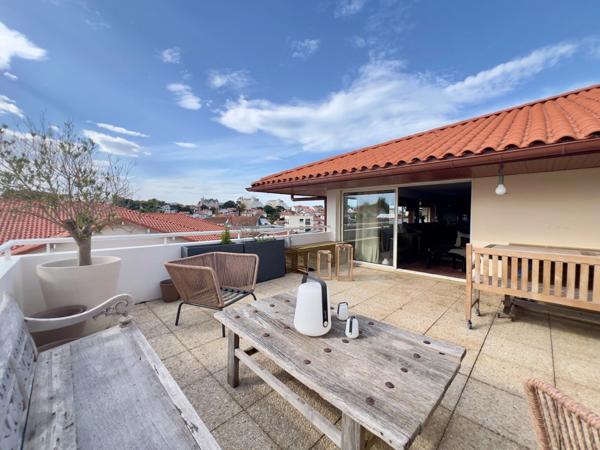 Hyper centre de Biarritz - Appartement d’exception avec terrasse plein ciel au dernier étage