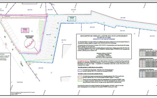 Terrain à vendre    Les Angles
