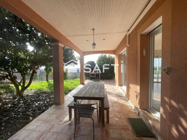 Maison familiale avec piscine et vue dégagée à 15 minutes de Montauban
