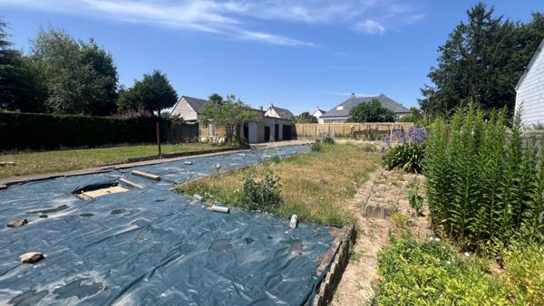 Terrain à bâtir en second rideau d'environ 800m²