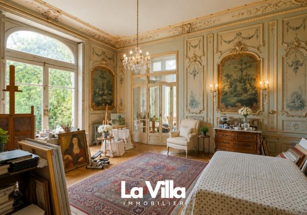 Demeure d'exception: Villeneuve les Avignon 4 pièce(s) 274 m2