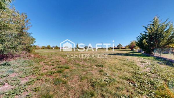 SAINT-MARTORY – TERRAIN D’ENVIRON 1 HECTARE – POTENTIEL LOTISSEMENT