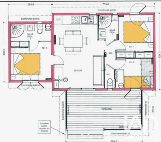 Maison à vendre 5 pièces 54 m² Seignosse