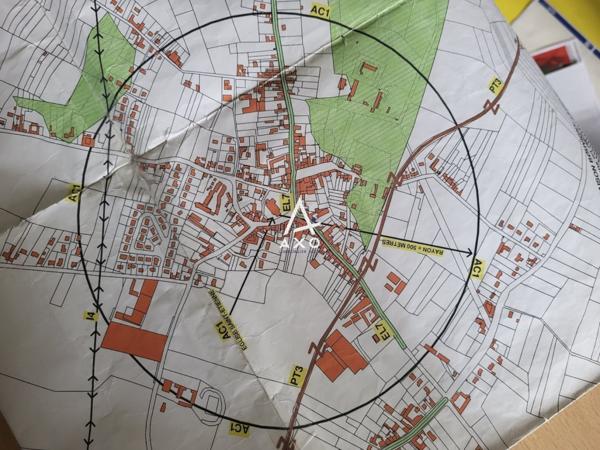 Centre de Bersée
 Terrain de 1000 m²