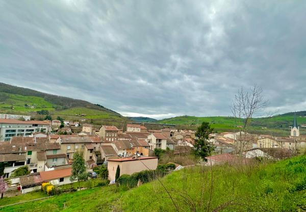 Dpt Rhône (69), au coeur de Pontcharra, terrain de 750 m2 totalement viabilisé pour 2 maisons.