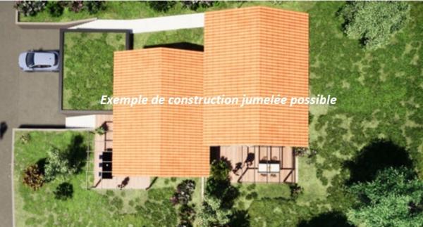 Dpt Rhône (69), au coeur de Pontcharra, terrain de 750 m2 totalement viabilisé pour 2 maisons.