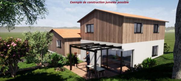 Dpt Rhône (69), au coeur de Pontcharra, terrain de 750 m2 totalement viabilisé pour 2 maisons.