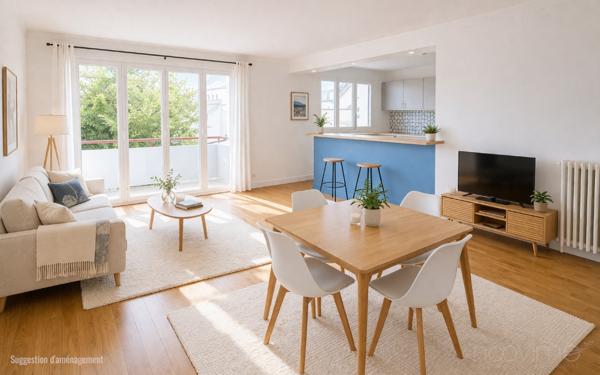 Merville à pieds - 4ch - 76m²