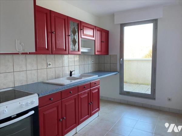 Appartement de Type 2 au 3ème étage avec ascenseur et terrasse