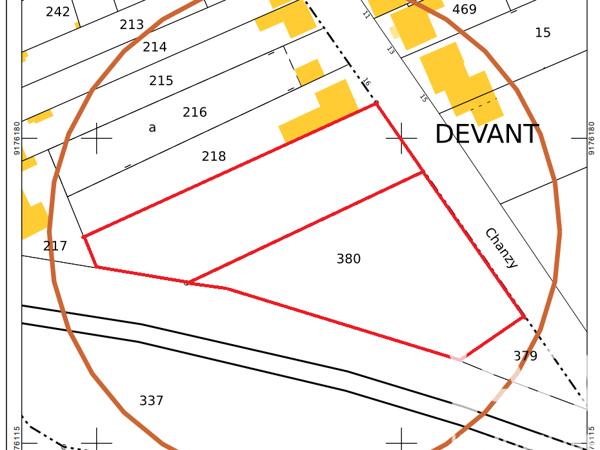 Terrain à vendre 1 300 m² Charleville-Mézières