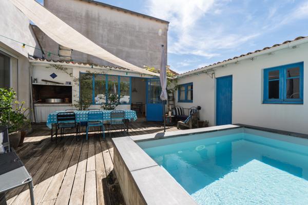 Maison atypique familiale 3 chambres à Sète avec buanderie et débarras