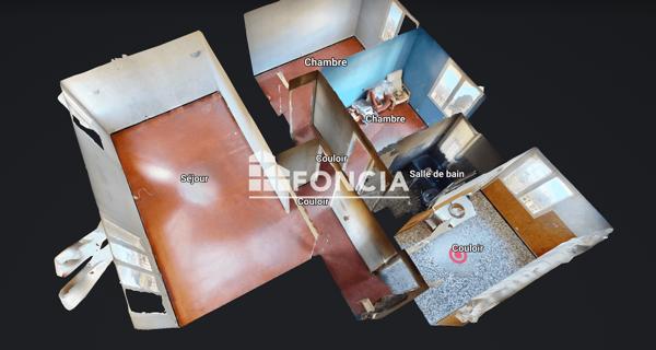 À vendre Appartement 3 pièces 73 m² - Le Pont-de-claix 38800