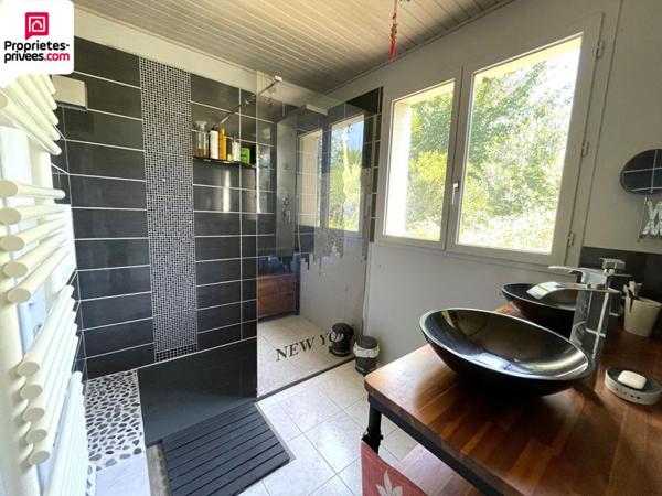 Maison 164m2 4 chambres sous-sol 90m2 total jardin 1500m2 425000 FAI