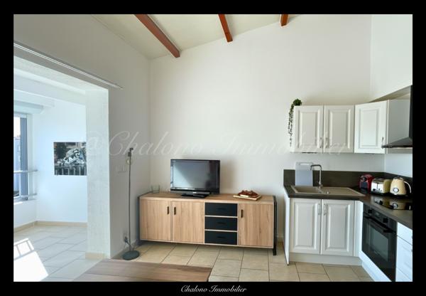 Le Cap d'Agde (34300) DEPT 34 - LE CAP D'AGDE, VUE PORT. DUPLEX 2 PIECES, 45 M². DERNIER ETAGE