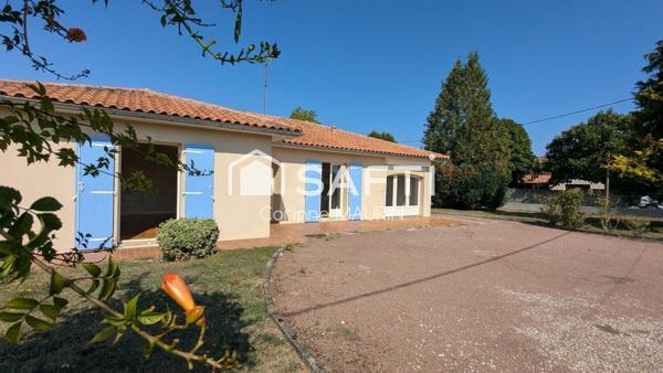 Maison de plain-pied à Barbezieux