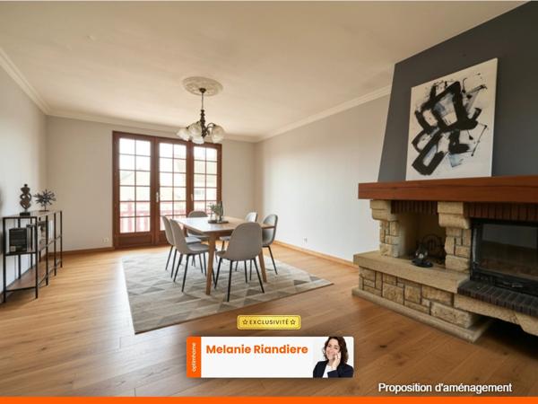 Maison familiale de 139 m², 4 chambres, bureau et 82 m2 de garage