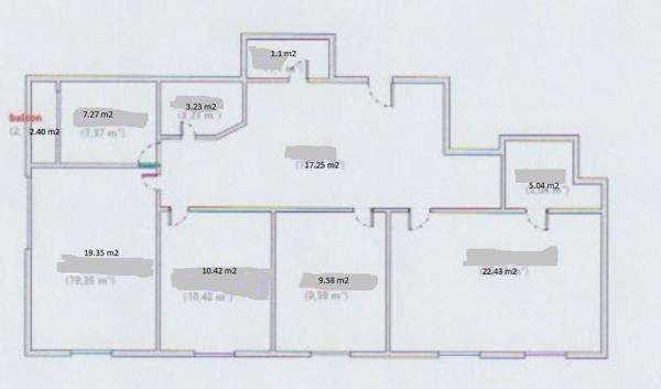 Appartement 4 pièces - 95 m² Exclusivité efficity