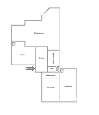 Appartement à vendre 5 pièces 81,17 m² Villejuif
