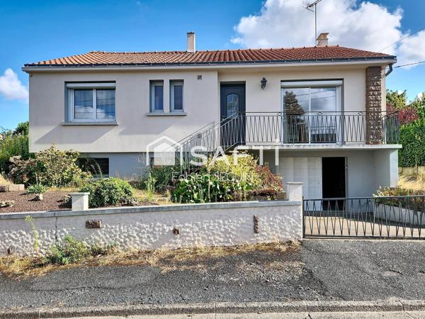 Maison sur sous-sol total sur une parcelle de 1070 m2, 4 chambres