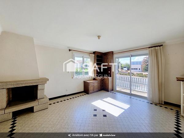 Maison sur sous-sol total sur une parcelle de 1070 m2, 4 chambres