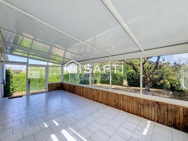 Maison sur sous-sol total sur une parcelle de 1070 m2, 4 chambres