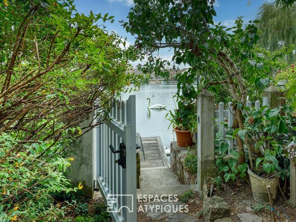 La maison au bord de l’étang