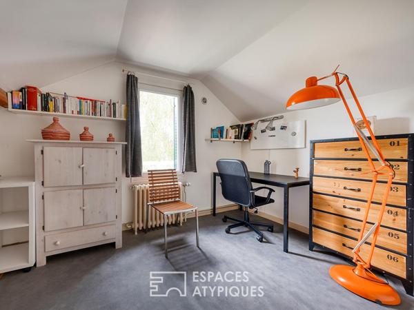 La maison au bord de l’étang