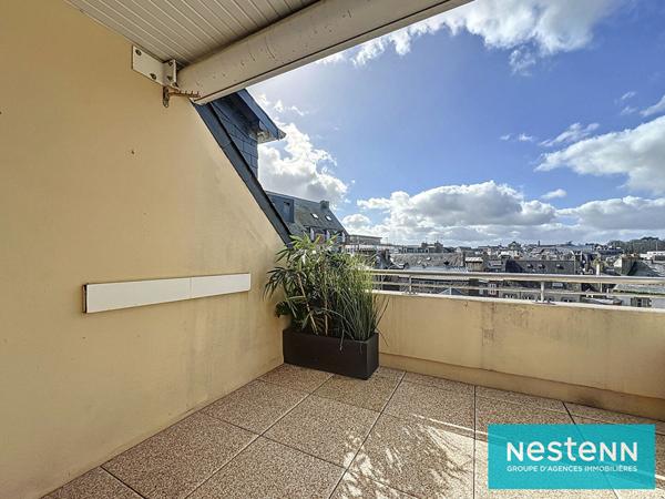 APPARTEMENT DUPLEX 3 CHAMBRES AVEC TERRASSE SAINT BRIEUC CENTRE